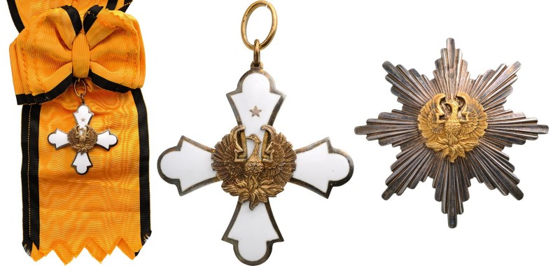 GREECE
Order of the Phoenix
A Grand Cross Set, 2nd Type, Civil, 1979. Sash Bad...