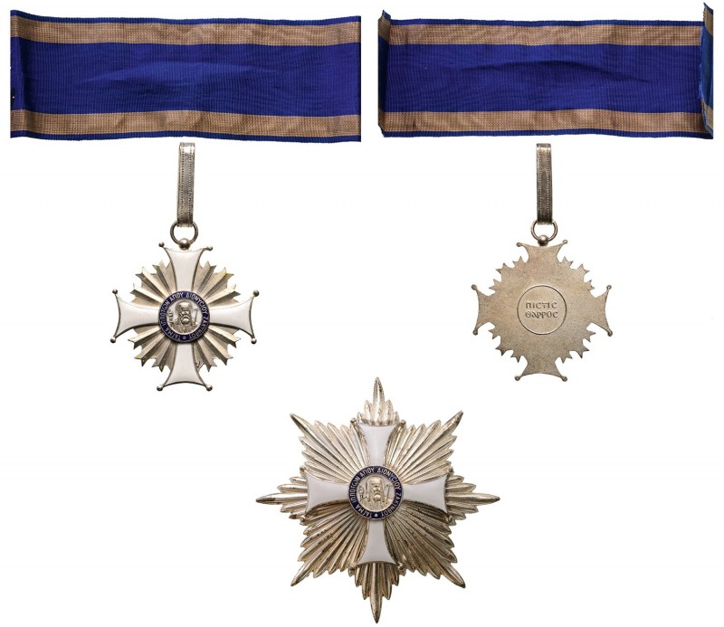 GREECE
The Order of St. Denis of Zante
A Grand Commander’s set: silver-plated,...