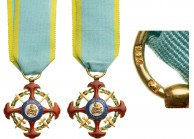 ITALY - KINGDOM Of NAPLES AND Of THE TWO SICILIES
Military Order of St. George and of the Reunion
A Cross for a “Knight of Right” (Cavaliere di Diri...
