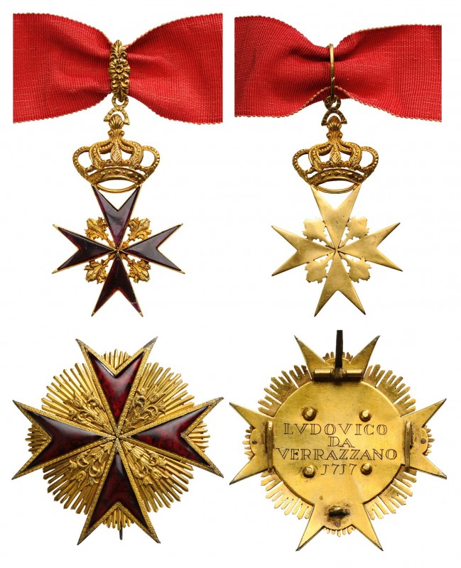 ITALY – Grand Duchy of Tuscany
Order of St. Stephen
A group of Knight Grand Cr...