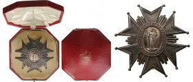 ITALY – Grand Duchy of Tuscany
Order of St. Joseph
A breast star of the Order, 88 mm, Silver, the arms made to imitated the sequined embroidery; cen...