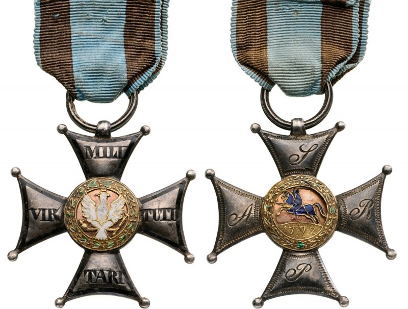 POLAND
War Order “Virtuti Militari”
A 5th Class badge of the order, 40x39 mm, ...