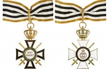ROMANIA
 Bene Merenti Order of the Royal House (1937)
Commander Cross, 1st Class, Military, gilt Copper, both sides enameled, obverse with “BENE MER...