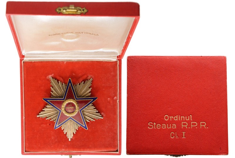 ROMANIA - POPULAR REPUBLIC, 1948-1965
RPR - Order of the Star of Romania, insti...