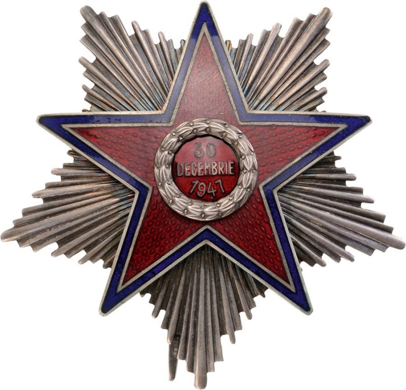 ROMANIA - POPULAR REPUBLIC, 1948-1965
RPR - Order of the Star of Romania, insti...