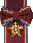 ROMANIA - SOCIALIST REPUBLIC, 1966-1989
RSR - Order of the Star of Romania, in GOLD, instituted in 1948, to a High Ranking Foreign Official
 2nd Cla...