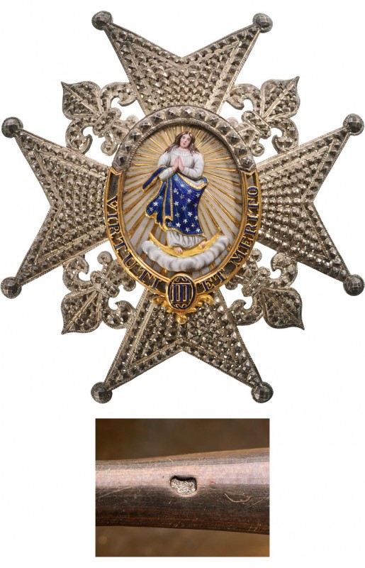 SPAIN
Order of Charles III
A Grand Cross breast star from the mid 19th Century...