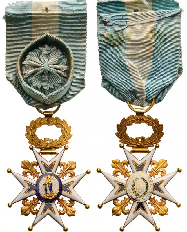 SPAIN
Order of Charles III
An Officer’s Cross, 1819–1838, 1st Type, 4th Class,...