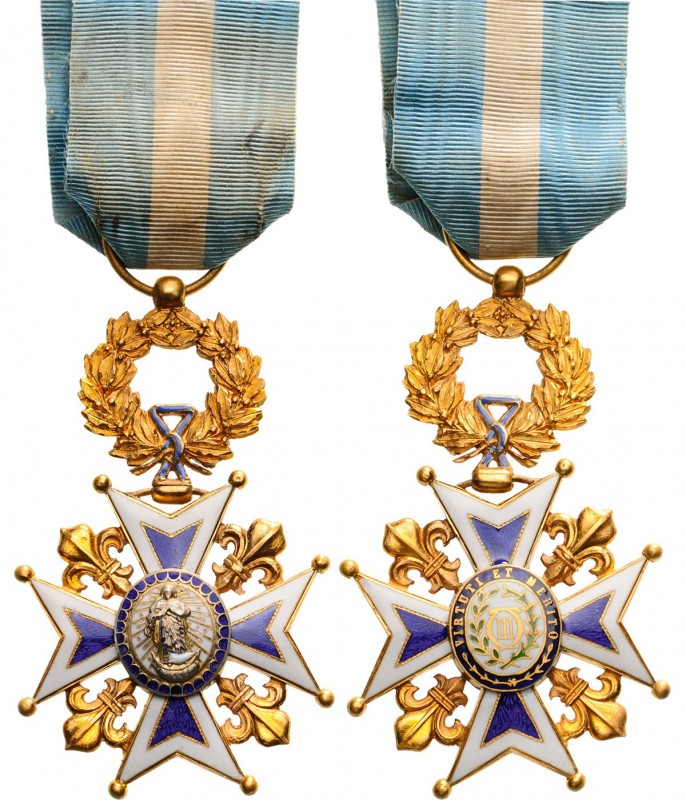 SPAIN
Order of Charles III
An Officer’s Cross, 1st Part of the 19th Century, 1...