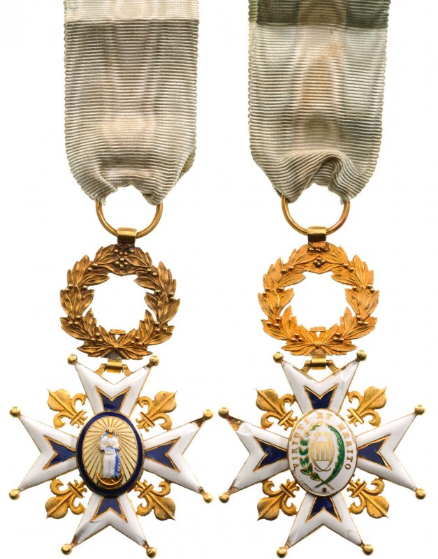 SPAIN
Order of Charles III
A Knight’s Cross, 1st part of the 19th Century, 1st...