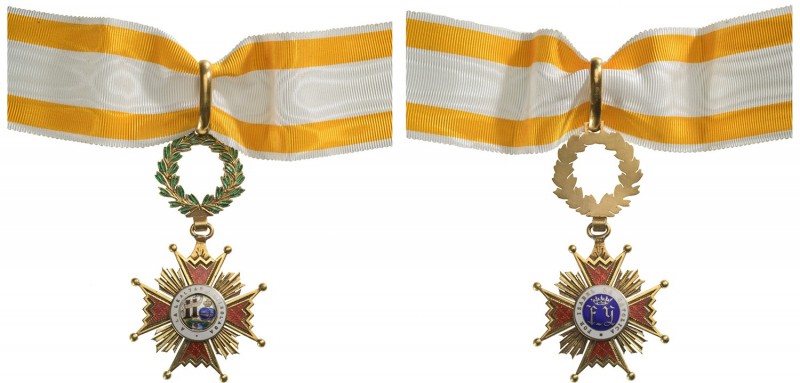 SPAIN
Royal Order of Isabel the Catholic
A Commander`s Cross, 3rd Class, insti...