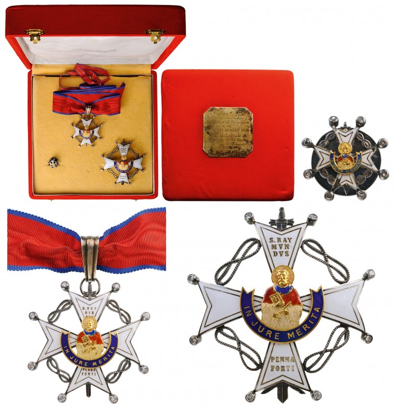 SPAIN
Order of St. Raimund of Peñafort
A Grand Officer’s set (or “Distinguishe...