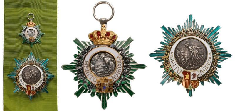 SPAIN
Order of Agricultural Merit
A Grand Cross Set, 1st Class, instituted in ...