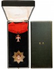 VATICAN
Order of the Christ
A Grand Cross Set, 1st Class, instituted in 1789. Sash Badge, 41x28 mm, 
gilt Silver, maker’s mark, both sides enameled...