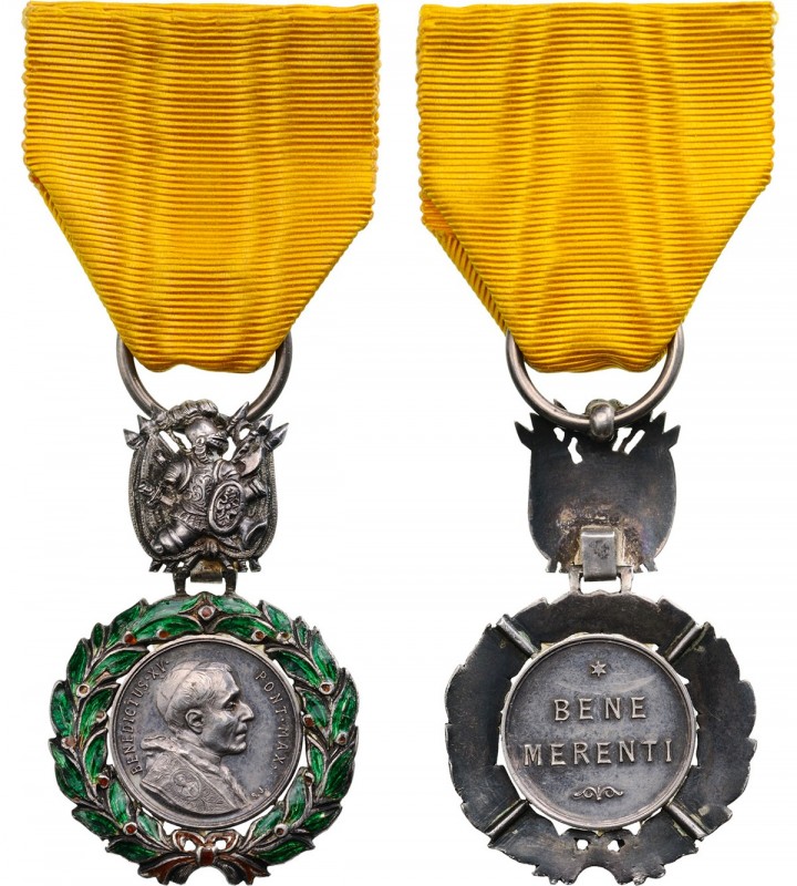 VATICAN
Silver Bene Merenti Medal for Military Merit
Round Medallion with the ...