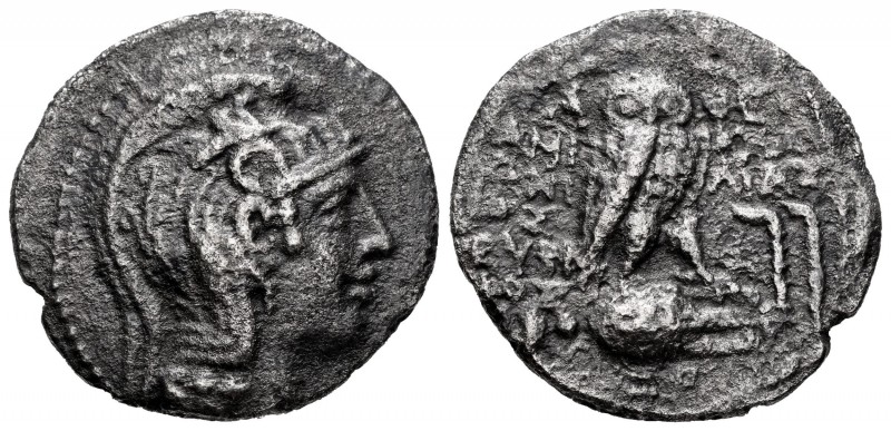 Attica. Athens. New Style Tetradrachm. 165-42 BC. Aphrodisi-, Dioge- and Athe- m...