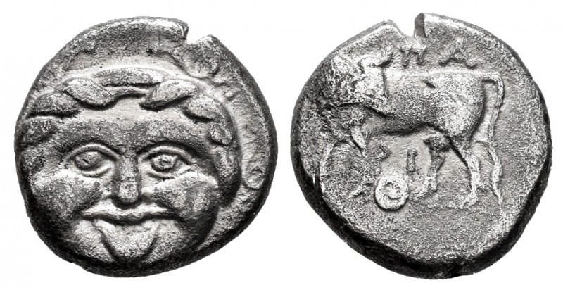 Mysia. Parion. Hemidrachm. 350-300 BC. (Sng von Aulock-7424). (Sng France-1385/6...