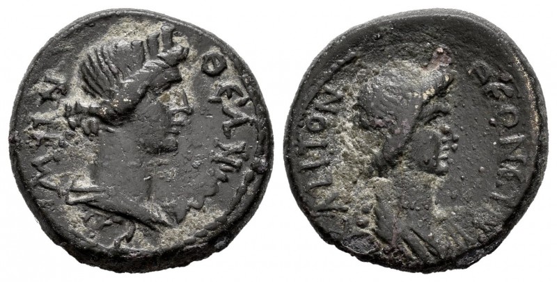 Mysia. Pergamon. AE 18. 40-60 BC. (Sng France-1964). (Rpc-2374). Ae. 3,93 g. VF....