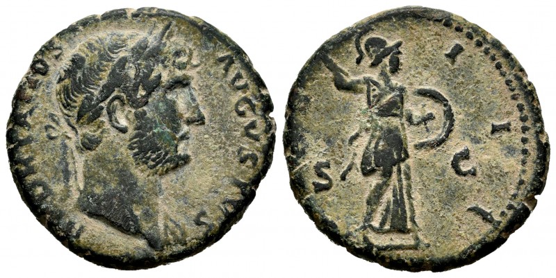 Hadrian. Unit. 124-128 AD. Rome. (Ric-664). (Bmcre-1337). Anv.: HADRIANVS AVGVST...