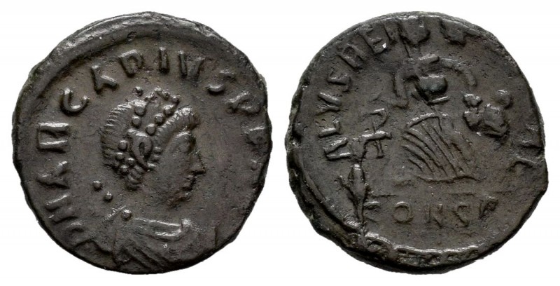 Arcadius. Centenionalis. 388-392 AD. Constantinople. (Spink-20847). (Ric-86c). A...