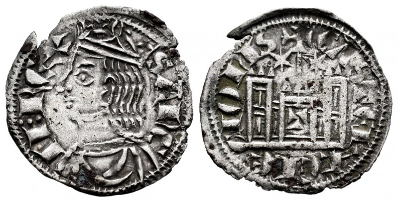 Kingdom of Castille and Leon. Sancho IV (1284-1295). Cornado. Toledo. (Abm-302)....