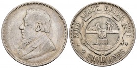 South Africa. 2 shillings. 1786. (Klein-6). Ag. 11,18 g. VF. Est...25,00. 


 SPANISH DESCRIPTION: Sudáfrica. 2 shillings. 1786. (Klein-6). Ag. 11,...