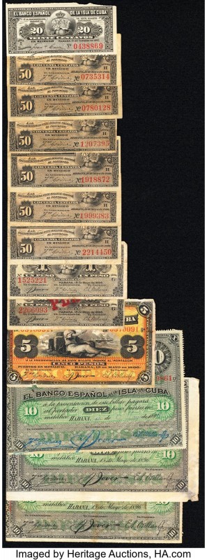 Cuba & Palestine Group Lot of 19 Examples Very Good-Extremely Fine. 

HID0980124...