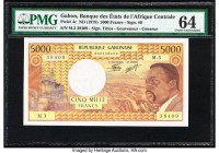 Gabon Banque des Etats de l'Afrique Centrale 5000 Francs ND (1978) Pick 4c PMG Choice Uncirculated 64. 

HID09801242017

© 2020 Heritage Auctions | Al...