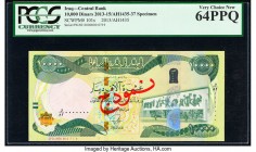 Iraq Central Bank of Iraq 10,000 Dinars 2013 / AH1435 Pick 101s Specimen PCGS Very Choice New 64PPQ. 

HID09801242017

© 2020 Heritage Auctions | All ...