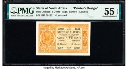 North Africa States of North Africa 5 Cents ND (ca. 1900s) Pick UNL Printer's Design PMG About Uncirculated 55 EPQ. 

HID09801242017

© 2020 Heritage ...