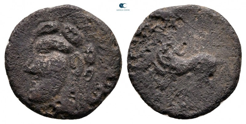 Central Europe. Noricum circa 120-0 BC. 
Quinarius AR

14 mm, 1,70 g



n...