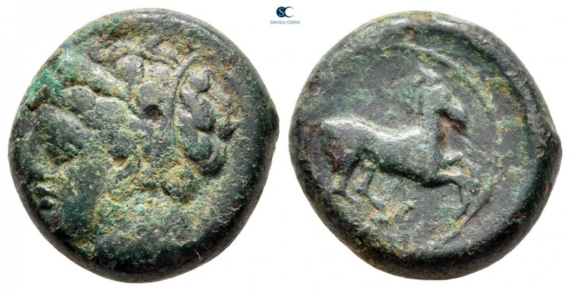 Sicily. Siculo-Punic circa 300-200 BC. 
Unit Æ

18 mm, 7,11 g



nearly v...