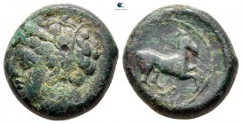 Sicily. Siculo-Punic circa 300-200 BC. Unit Æ