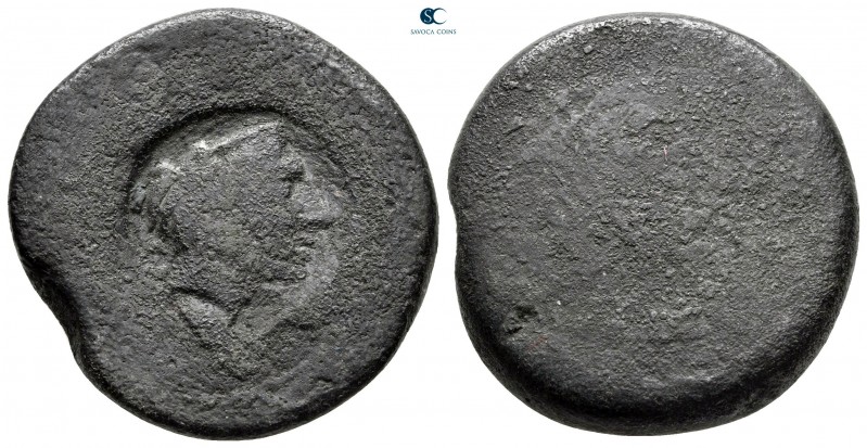 Sicily. Akragas circa 400-380 BC. 
Hemilitron Æ

30 mm, 17,22 g



fine