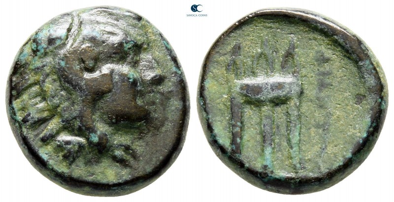 Macedon. Philippi circa 356-345 BC. 
Bronze Æ

17 mm, 5,84 g



nearly ve...