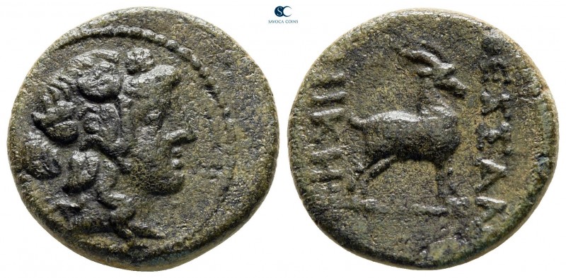 Macedon. Thessalonica circa 158-149 BC. 
Bronze Æ

19 mm, 5,12 g



very ...
