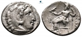 Kings of Macedon. Kolophon. Philip III Arrhidaeus 323-317 BC. In the name and types of Alexander III. Drachm AR