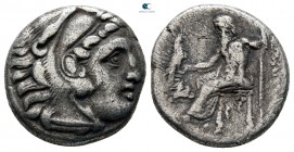 Kings of Macedon. Lampsakos. Antigonos I Monophthalmos 320-301 BC. In the name and types of Alexander II. Drachm AR