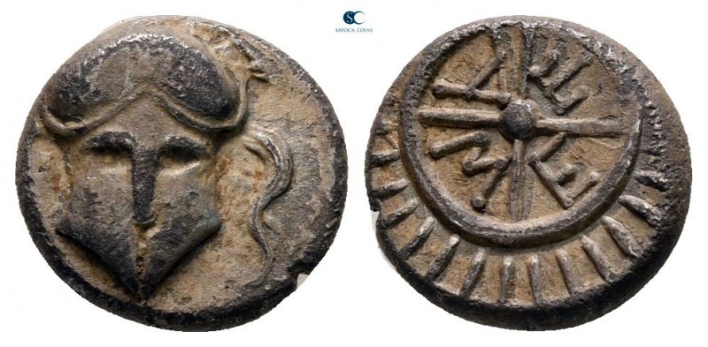 Thrace. Mesembria circa 400-300 BC. 
Diobol AR

8 mm, 1,23 g



very fine