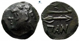 The Tauric Chersonese. Pantikapaion circa 340-250 BC. Bronze Æ
