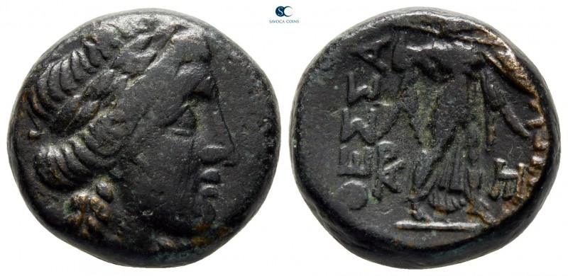 Thessaly. Thessalian League circa 120-50 BC. 
Bronze Æ

18 mm, 8,73 g



...