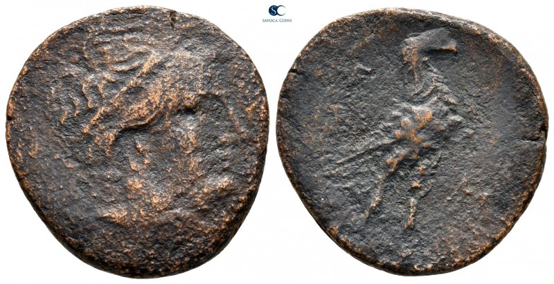 Elis. Olympia circa 30 BC. 
Diassarion (2 Assaria) Æ

26 mm, 8,49 g



ne...