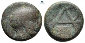 Arkadia. Megalopolis circa 340-275 BC. Trichalkon Æ