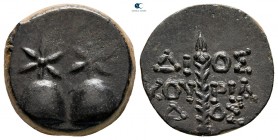 Colchis. Dioskourias circa 105-90 BC. Bronze Æ