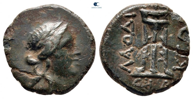 Phrygia. Laodikeia ad Lycum circa 100-27 BC. 
Bronze Æ

14 mm, 2,41 g



...