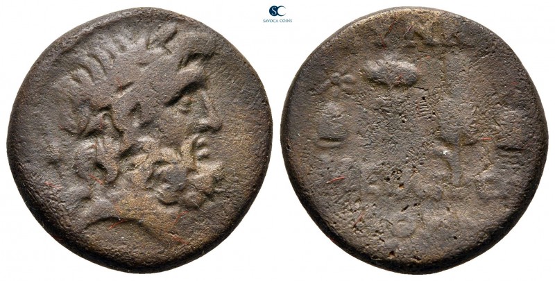 Phrygia. Synnada. MEΛITΩ (Meliton), son of Athenaios, magistrate circa 200-100 B...