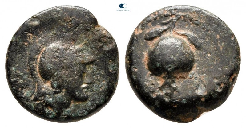 Pamphylia. Side circa 200-0 BC. 
Bronze Æ

12 mm, 1,64 g



very fine