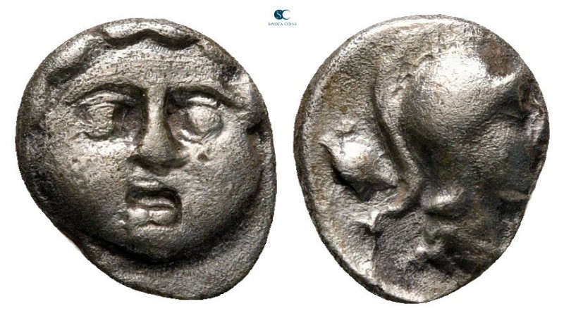 Pisidia. Selge circa 350-300 BC. 
Obol AR

9 mm, 0,98 g



very fine