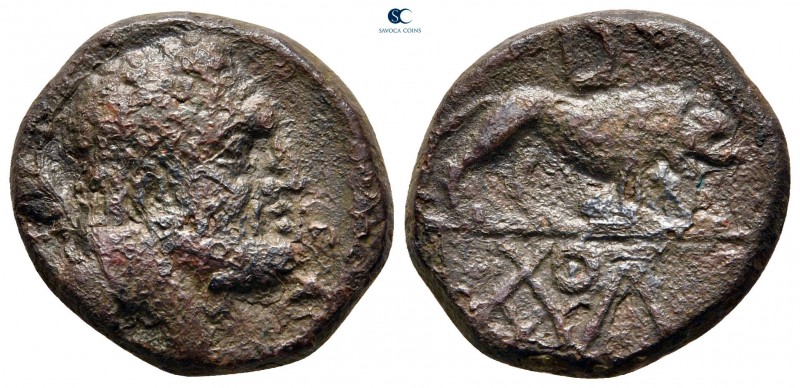 Kings of Galatia. Amyntas 36-25 BC. 
Bronze Æ

20 mm, 6,17 g



nearly ve...