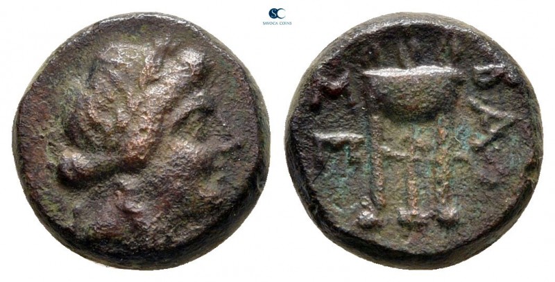 Seleukid Kingdom. Antioch on the Orontes. Seleukos I Nikator 312-281 BC. 
Bronz...